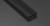 Klosz LUMINES SLIM PMMA czarny 2,02 m