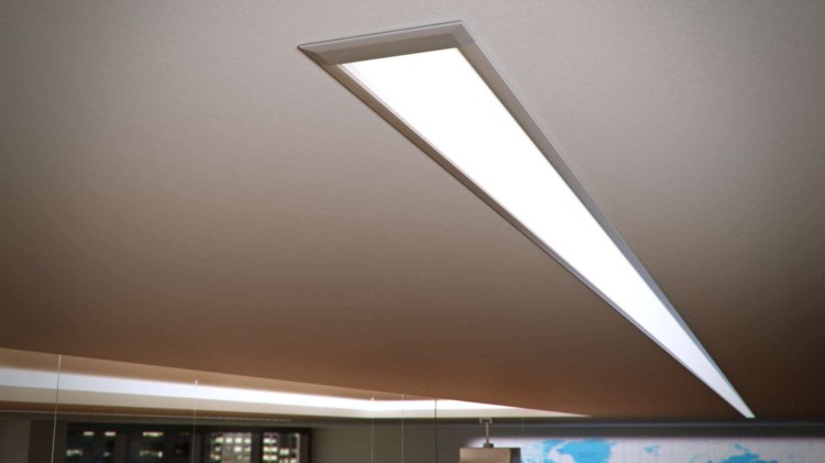 Klosz LUMINES WIDE mleczny 3 m