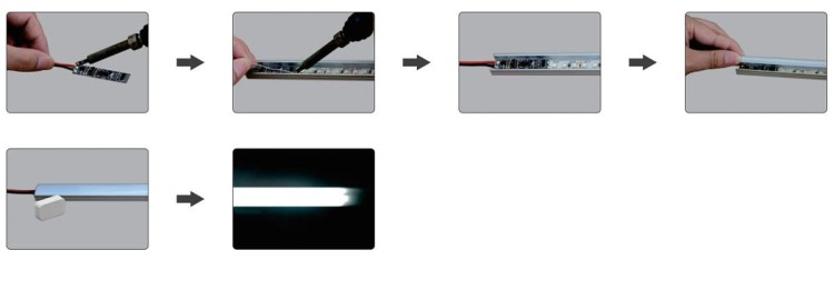 Automatyczny WŁĄCZNIK Drzwiowy Taśma LED 12V MC001