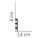 Listwa wielofunkcyjna MD014P Lakierowana | 8cm