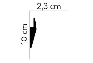 Listwa przypodłogowa MD016