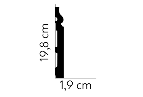 Listwa przypodłogowa MD020 /20 cm