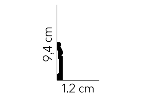 Listwa przypodłogowa MD094 [9,4 cm]