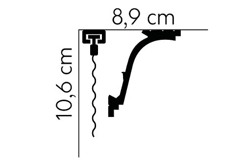 Listwa sufitowa MD110
