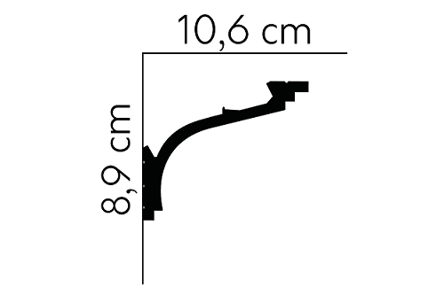 Listwa sufitowa MD110