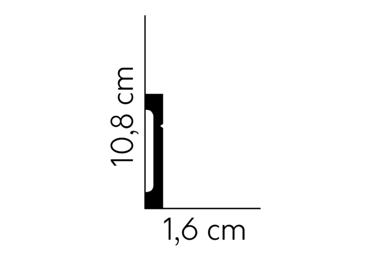 Listwa przypodłogowa MD356 [11cm]