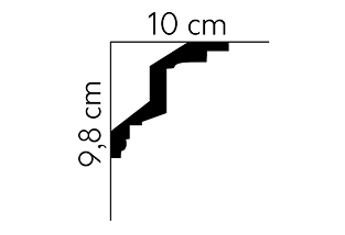 Listwa sufitowa MDA007 ( AA007 )
