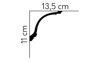 Listwa sufitowa MDA040 ( AA040 )