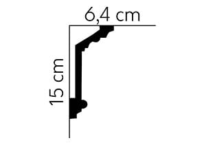 Listwa sufitowa MDA072 ( AA072 )