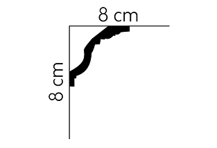 Listwa sufitowa elastyczna MDB102F ( AB102F )