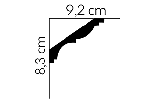 Listwa sufitowa MDB117 ( AB117 )