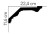Listwa sufitowa MDB121 ( AB121 )