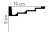 Listwa sufitowa MDB130