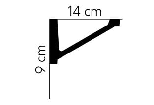 Listwa sufitowa MDB131