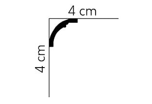 Listwa sufitowa MDB136 ( AB136 )