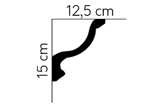 Listwa sufitowa MDB154 ( AB154 )