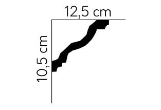 Listwa sufitowa MDB158 ( AB158 )