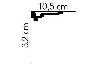 Listwa sufitowa MDB162