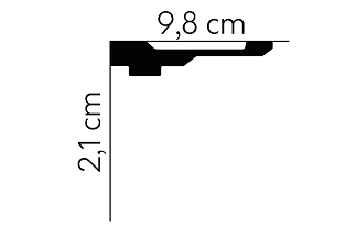 Listwa sufitowa MDB165