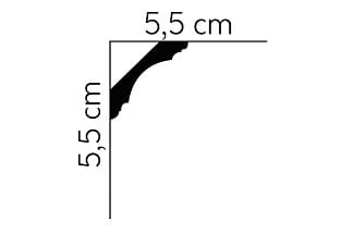 Listwa sufitowa MDB167