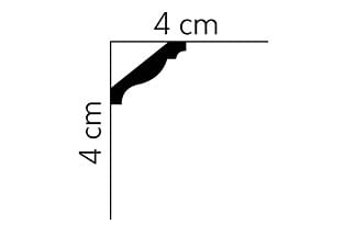 Listwa sufitowa elastyczna MDB172F ( AB172F )