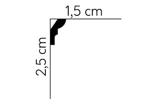 Listwa sufitowa MDB180