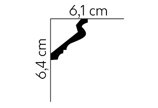 Listwa sufitowa MDB185 ( AB185 )