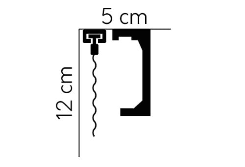 Osłona Karnisza QL046