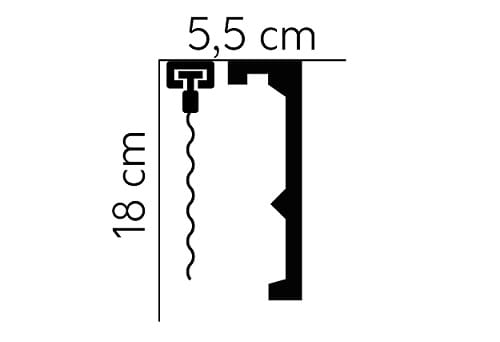 Osłona Karnisza QL056
