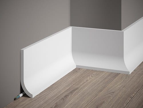 Listwa lakierowana biała QS011P