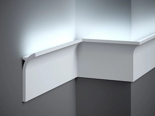 Listwa lakierowana biała QS011P