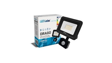 Naświetlacz LED DRAGO 30W biały neutralny z czujnikiem ruchu IP44