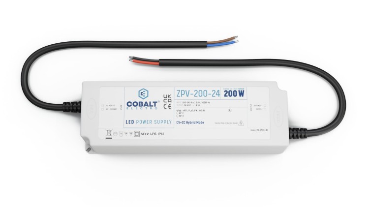 Zasilacz LED CobaltElectro ZPV 24V 200W IP67