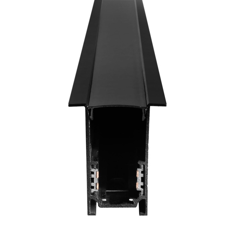 Szyna magnetyczna Podtynkowa LL-20F czarna 200cm