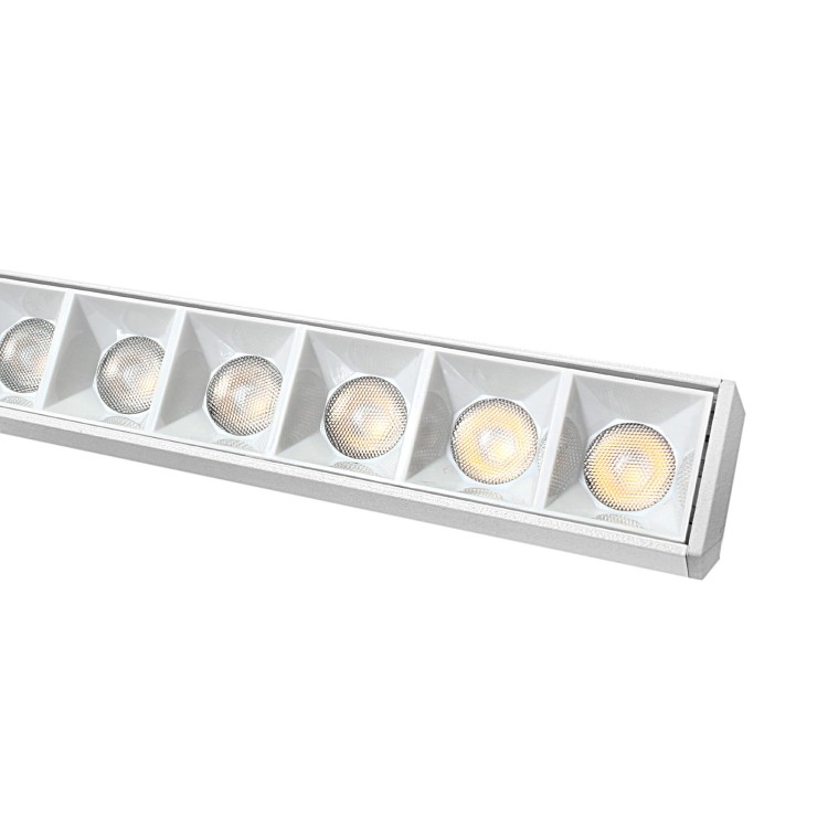 Lampa z diodami do szyn magnetycznych biała 12W 3000K DDCX-GS12-220 - TYP B