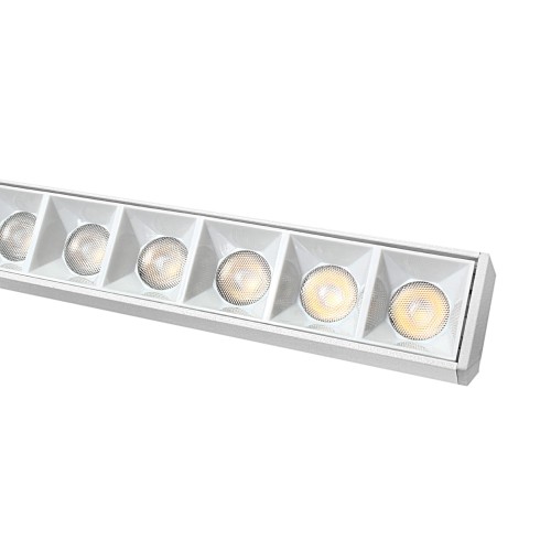Lampa magnetyczna z diodami 12W 3000K DDCX-GS12-220 Biała