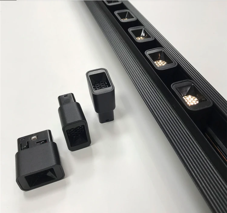 Soczewka magnetyczna prostokąt DDCX-HX-DGY02 2W 3000K
