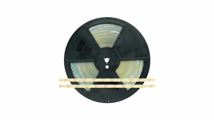 Taśma 1600 LED COB 12V 10W Biała Ciepła RA90 - 25m