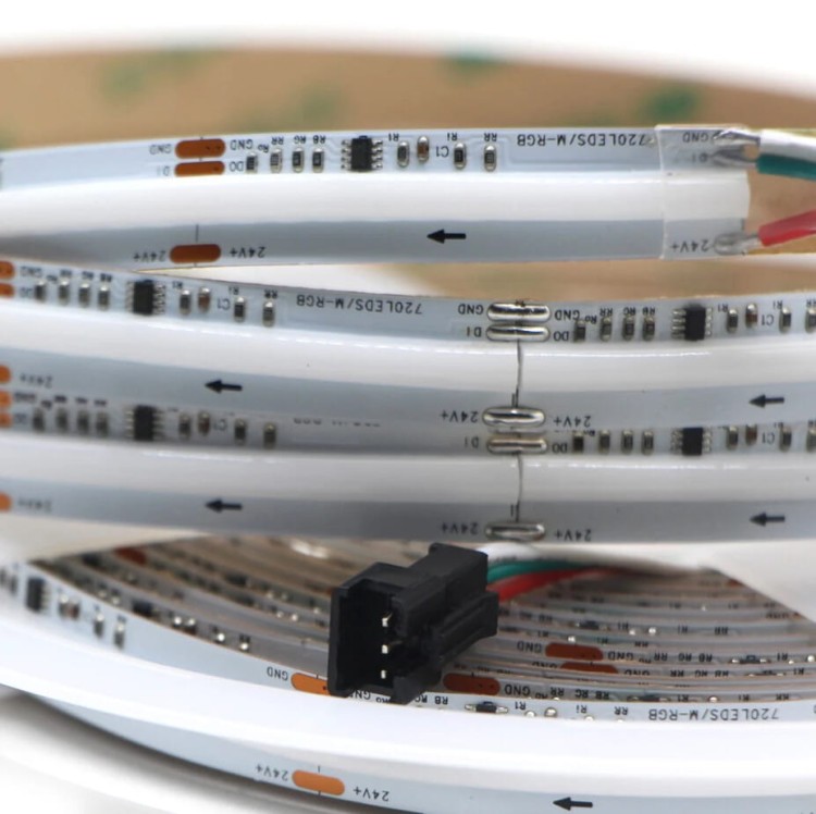 Taśma LED COB RGB+NW Adresowalna 24V