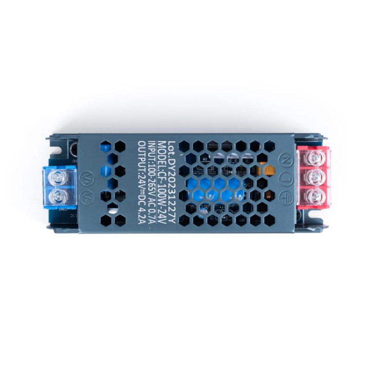 Smukły zasilacz 100W 24V - 4.2A - IP20