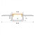 Profil GPS02 podtynk. anodowany+ klosz mleczny 2m