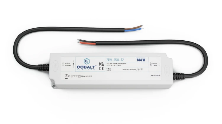 Zasilacz impulsowy CobaltElectro ZPV 12V 144W IP67  23-1133-39